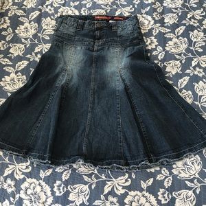 Vintage Mudd Jeans Denim Skirt